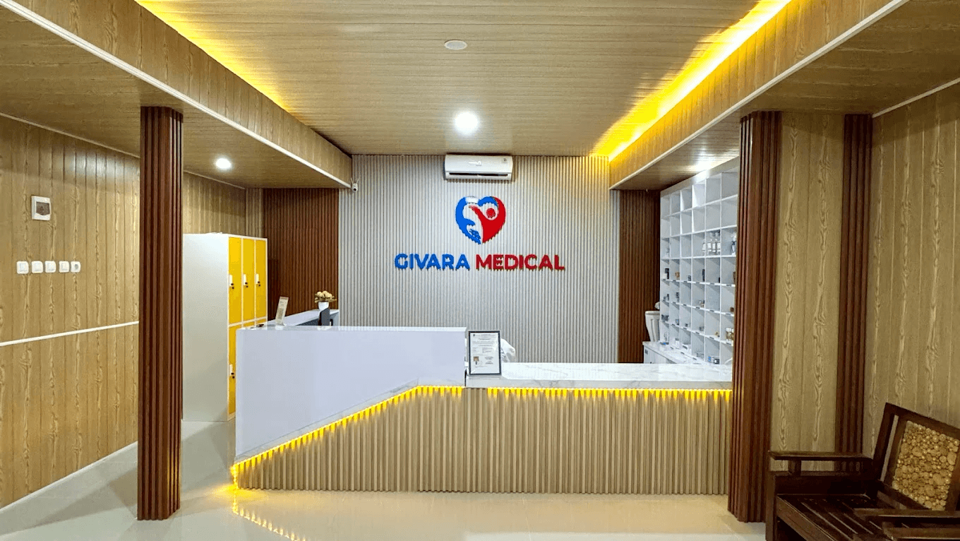 Givara Medical Clinic reception, Gili Trawangan